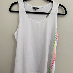 White Workout Tank Top
